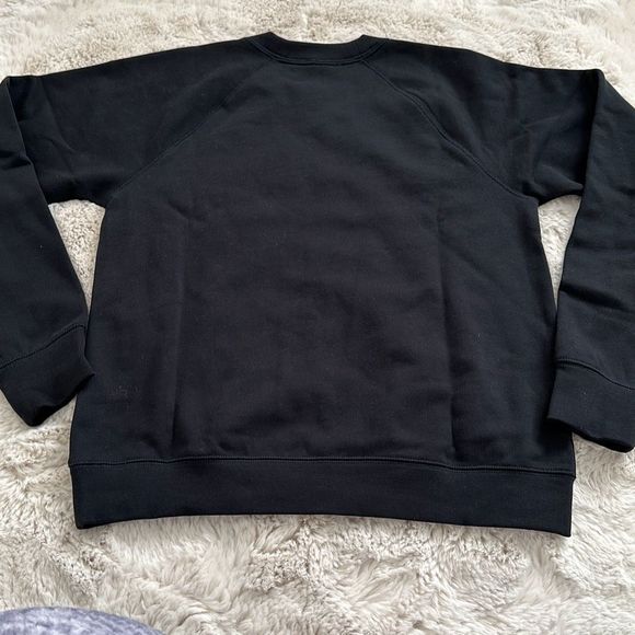 Everlane The 100% Human Typography Sweatshirt Black Size S - Picture 6 of 6